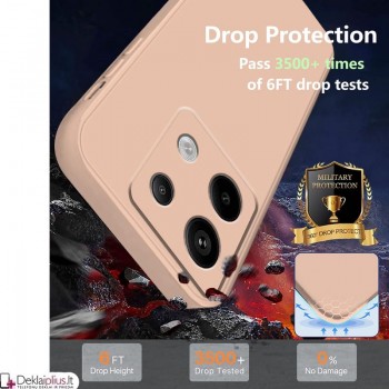Liquid Air silikoninis dėklas su kameros apsauga - rausvas (Xiaomi Redmi Note 13 Pro 5G/Poco X6 5G) Liquid Air silikoninis dėklas su kameros apsauga - rausvas (Xiaomi Redmi Note 13 Pro 5G/Poco X6 5G)
